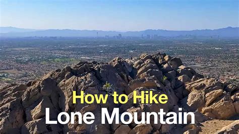 lone mountain trail